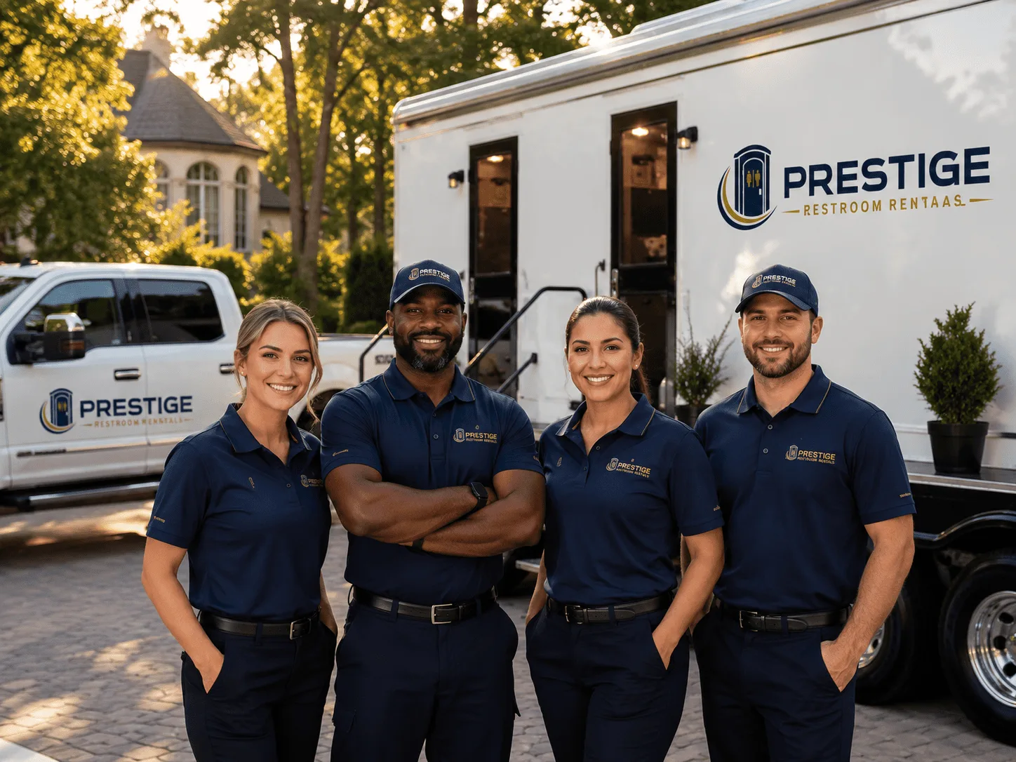 Trusted Luxury Portable Restrooms company in Fork, MD